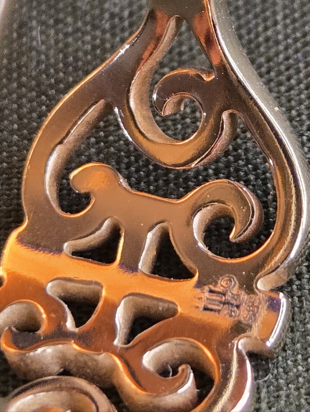 James Avery 14k Yellow Gold Scrollwork Cross Ring